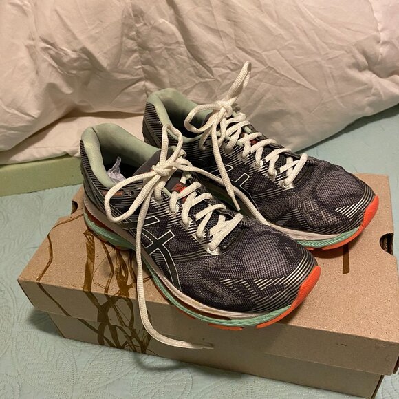 Asics Gel Nimbus 19 Athletic Running Shoes - Picture 1 of 8